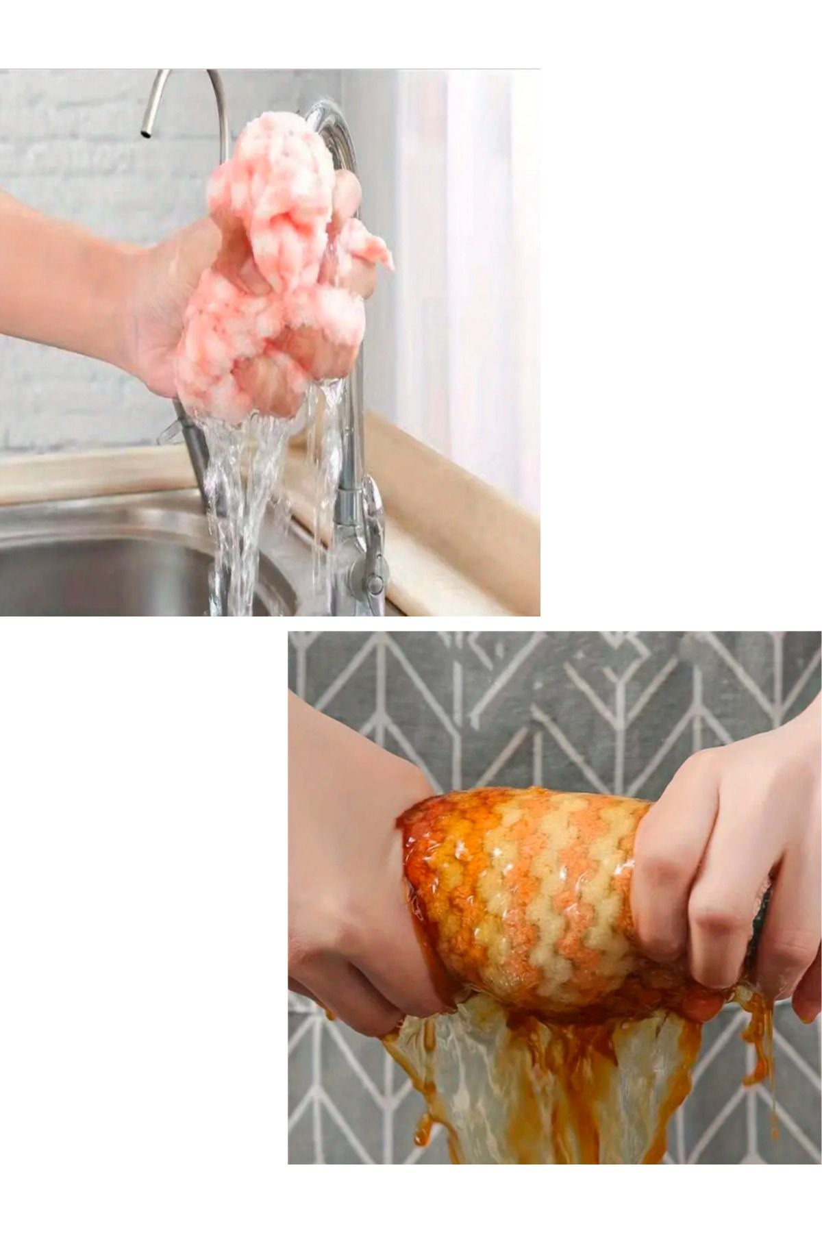 8 ADET - Mikrofiber Temizlik ve Mutfak Bezi