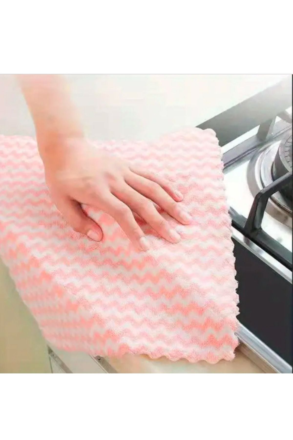 8 ADET - Mikrofiber Temizlik ve Mutfak Bezi
