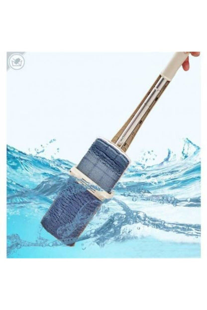 Kendinden Sıkmalı 360° Mikrofiber Mop Paspas – Kovasız Kolay Temizlik Paspas Mop