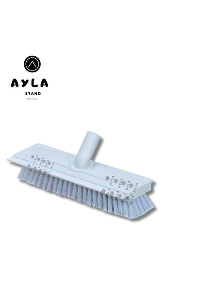 Set Üçgen Cam Duvar Yüzey Cam Silme Paspas Mop Sert Kıllı Çekçekli Fırça Başlık Tek Sapılı